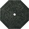 Ekena Millwork Spring Octagonal Medallion (Canopies up to 3"), 29 1/8"OD x 2 1/4"ID x 1 1/8"P, Painted Turtle CM30SPPTC - alternate 1
